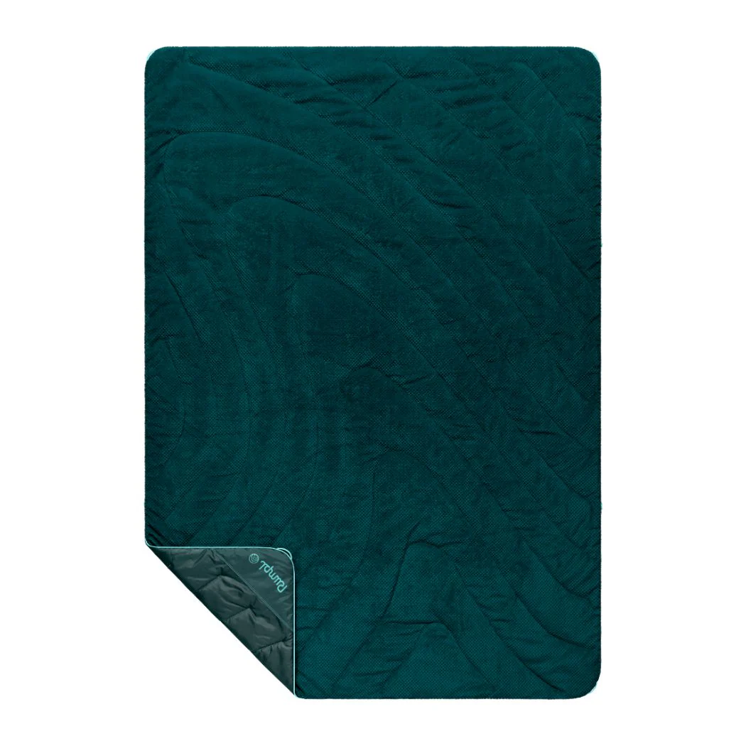 Fleece Puffy Blanket - Jade Fade - Image 5