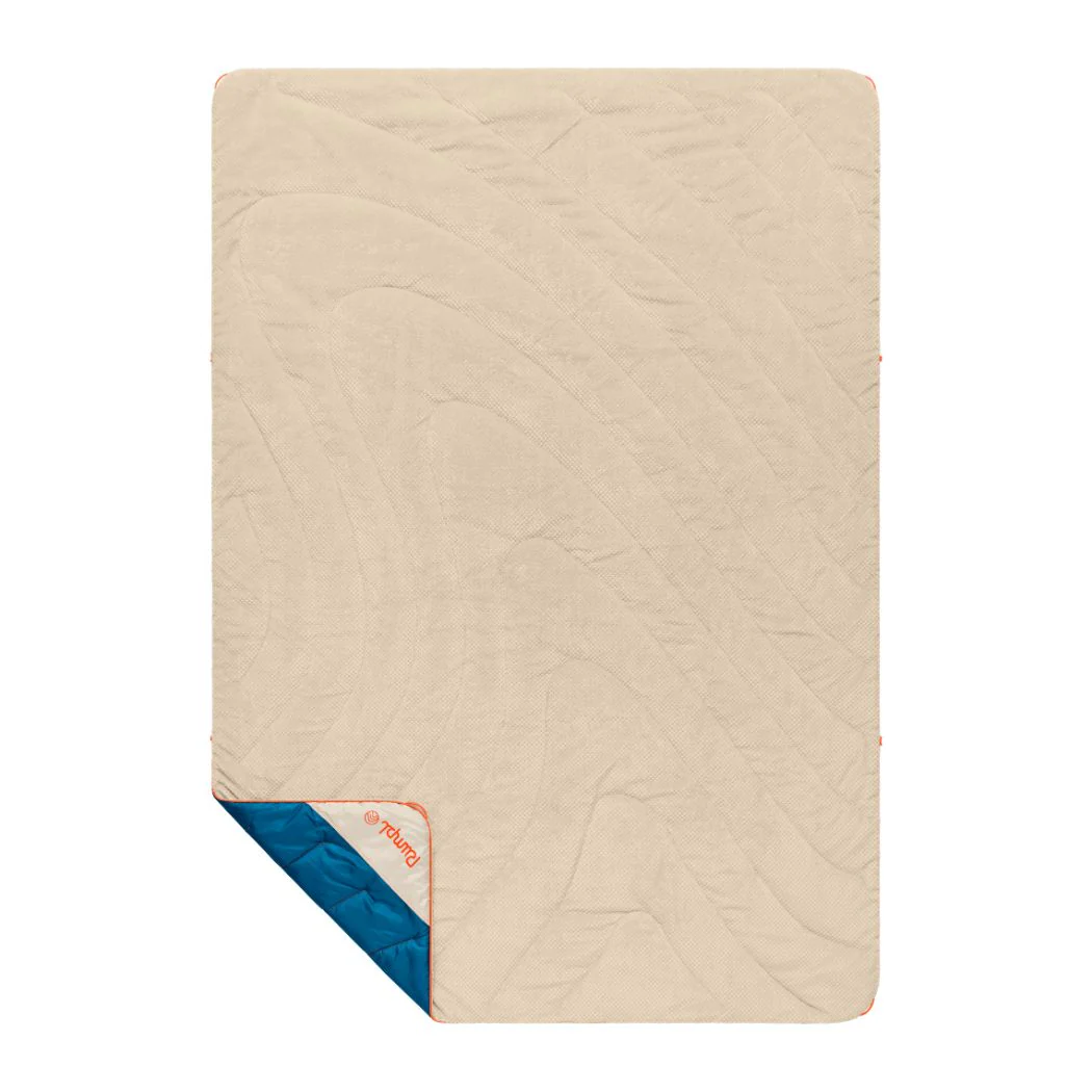 Fleece Puffy Blanket - Seascape Cream - Image 5