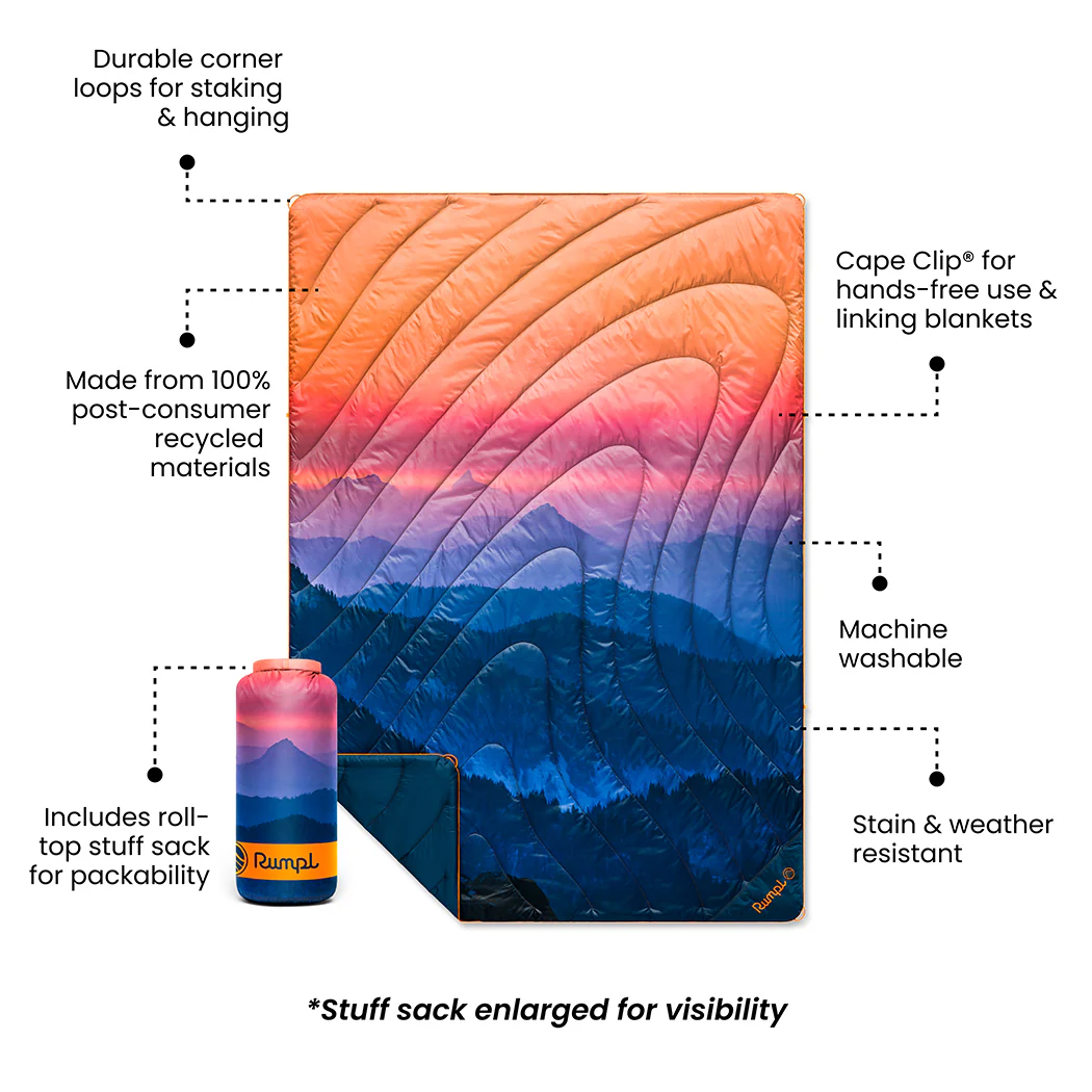 Original Puffy Blanket - Alpenglow - Image 3