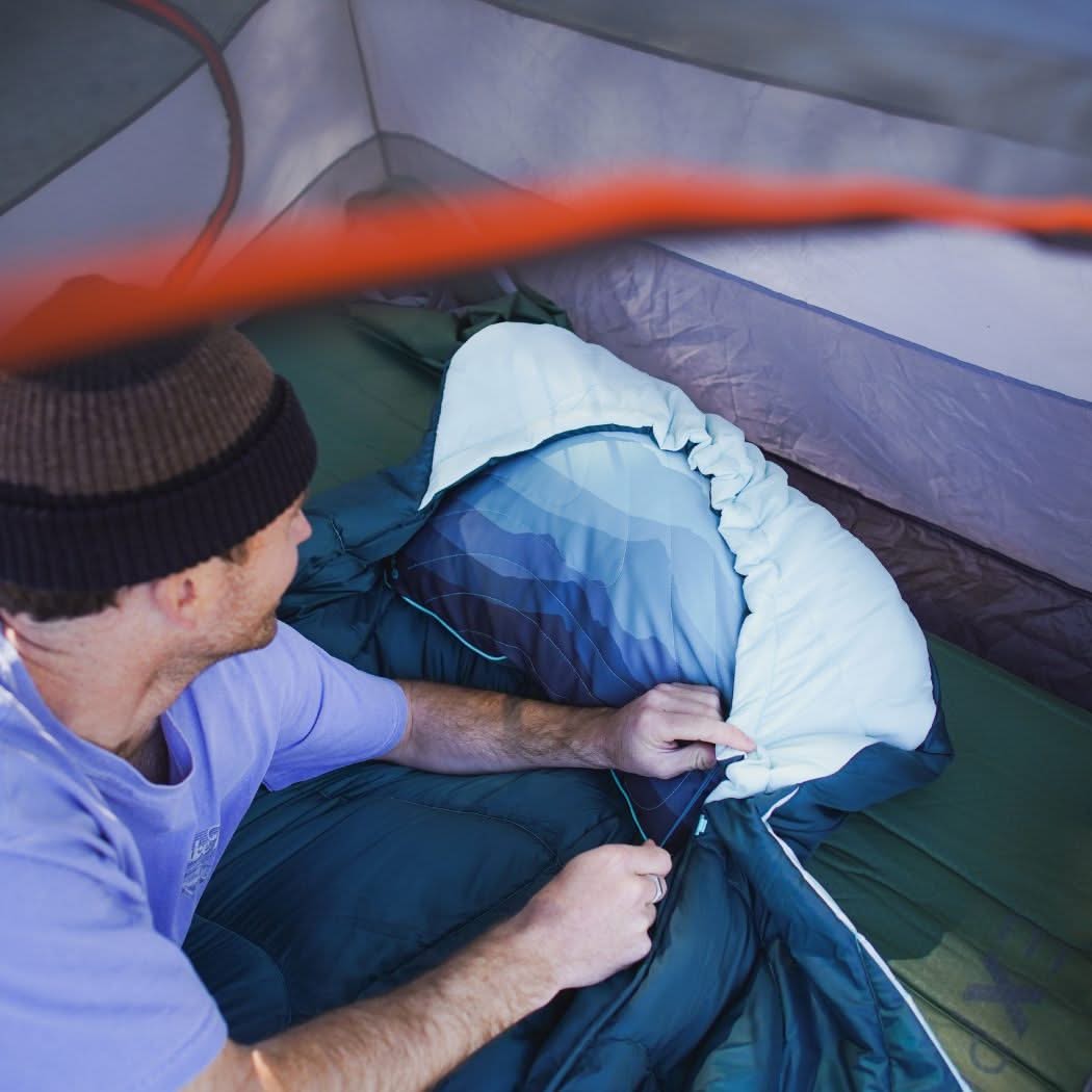 Wrap Sack 20° Sleeping Bag - Cascade Fade - Image 12